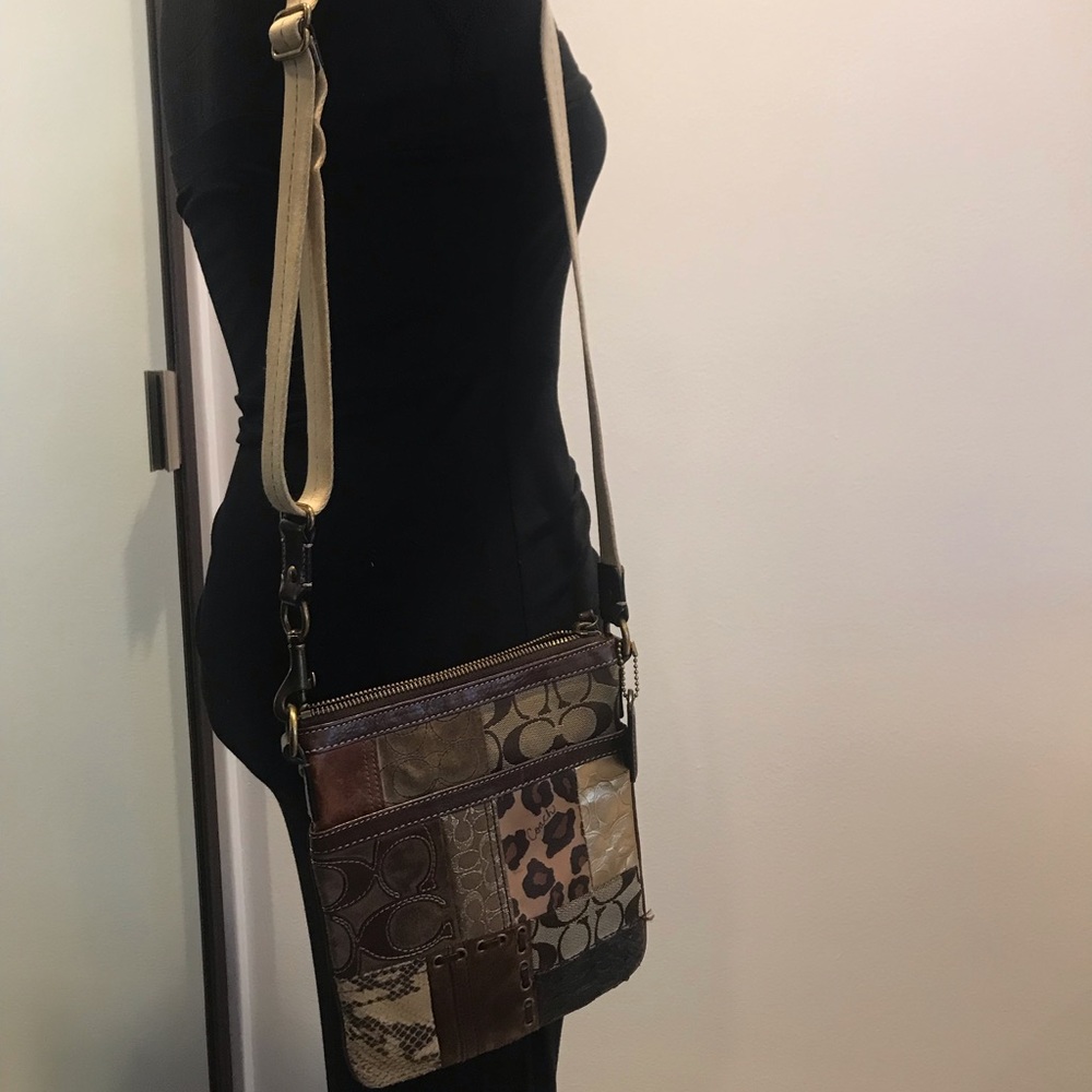 Coach Patchwork Shoulder Bag